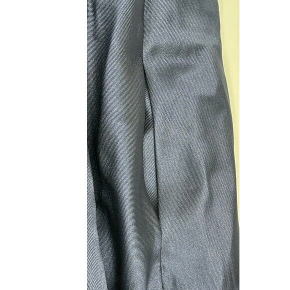 Dessy Collection NWT Square Neck Satin Midi Dress Full Skirt Pockets Formal 18 - Picture 7 of 10